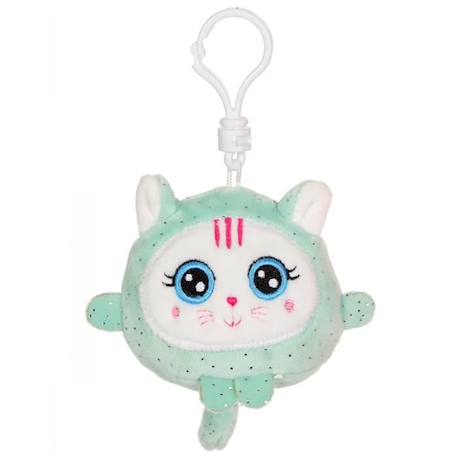 Gipsy Toys - Porte-clés -Squishimals Sparkle - 8 cm - Chat Mimi 8 cm - Vert d'Eau VERT 1 - vertbaudet enfant 