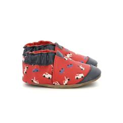 Chaussures-Chaussures garçon 23-38-ROBEEZ Chaussons Super Cars rouge