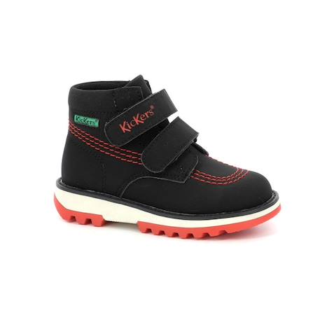 KICKERS Bottillons Kickfun marine BLEU+NOIR+NOIR+NOIR 6 - vertbaudet enfant 