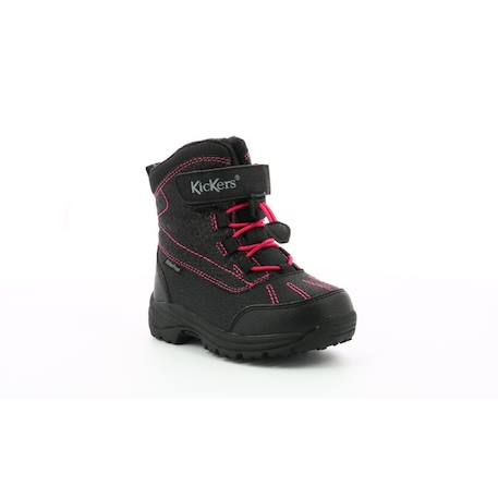 KICKERS Boots Jump Wpf noir NOIR 2 - vertbaudet enfant 