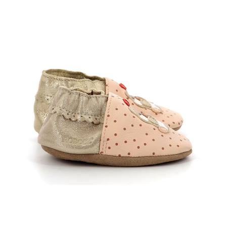 ROBEEZ Chaussons Cookie Lover rose ROSE 1 - vertbaudet enfant 