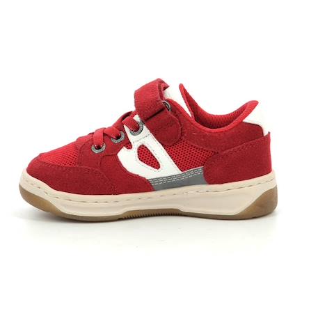 KICKERS Baskets basses Kikouak marine BLEU+ROUGE 8 - vertbaudet enfant 