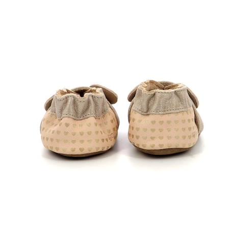 ROBEEZ Chaussons Mouse Nose or BLANC 3 - vertbaudet enfant 