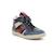 KICKERS Baskets hautes Wincky Cdt bleu BLEU+MARRON 2 - vertbaudet enfant 