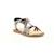 Sandales - MOD8 - Paradis - Cuir - Scratch - Fille GRIS 2 - vertbaudet enfant 