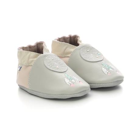 ROBEEZ Chaussons Dream Tacker beige BEIGE 2 - vertbaudet enfant 