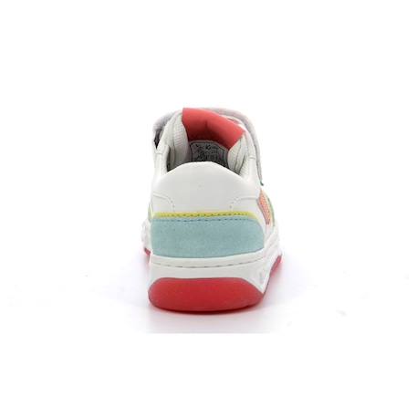 KICKERS Baskets basses Kouic blanc BLANC 3 - vertbaudet enfant 