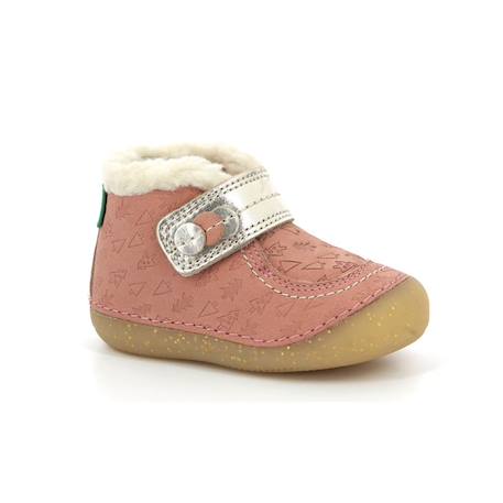 KICKERS Bottillons So Schuss rose ROSE 2 - vertbaudet enfant 