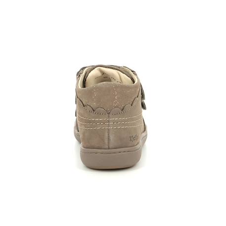 KICKERS Bottillons Kickmary gris GRIS+ROUGE 3 - vertbaudet enfant 