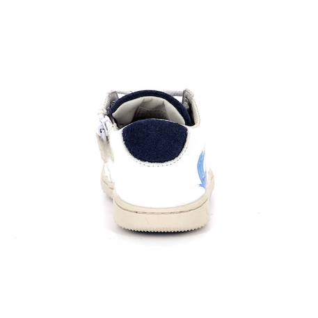 KICKERS Bottillons Kickblace blanc BLANC 3 - vertbaudet enfant 