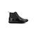 KICKERS Boots Vermillon noir NOIR 1 - vertbaudet enfant 