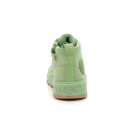 KICKERS Baskets hautes Kickrup BEIGE+VERT+VIOLET 7 - vertbaudet enfant 