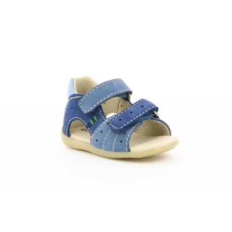 KICKERS Sandales Boping-2 bleu BLEU 2 - vertbaudet enfant 