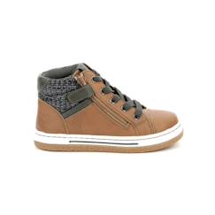 Chaussures-Chaussures garçon 23-38-Baskets, tennis-MOD 8 Baskets hautes Kynata camel