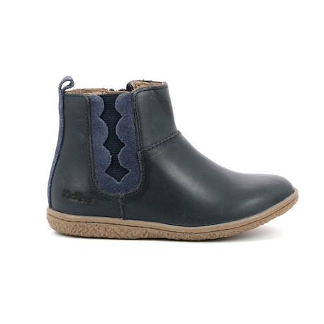 KICKERS Boots Vetudi marine BLEU 1 - vertbaudet enfant 