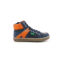 Chaussures-Chaussures garçon 23-38-Baskets, tennis-KICKERS Baskets hautes Lowell marine