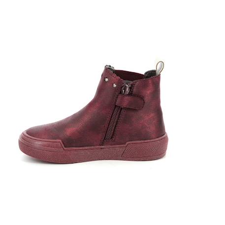 MOD 8 Boots Ariboot bordeaux ROUGE 4 - vertbaudet enfant 