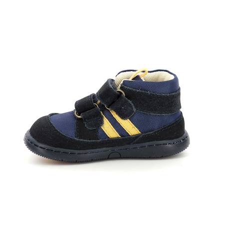 KICKERS Bottillons Kickbubblokro bleu BLANC+BLEU 8 - vertbaudet enfant 