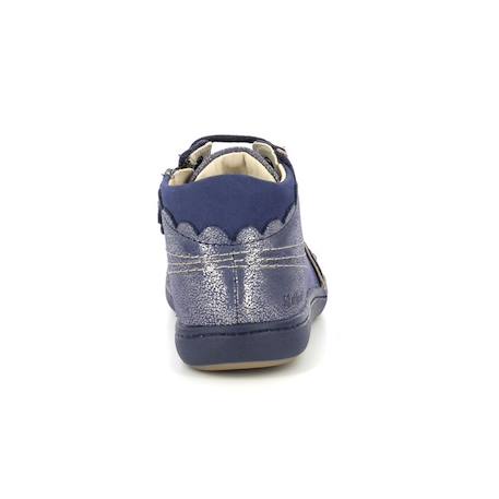 KICKERS Bottillons Kickpinns beige BEIGE+BLEU 7 - vertbaudet enfant 