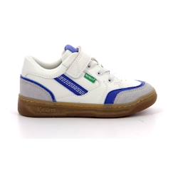 -KICKERS Baskets basses Kouic blanc