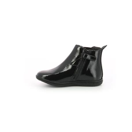 KICKERS Boots Vermillon noir NOIR 4 - vertbaudet enfant 