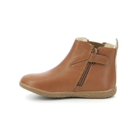 KICKERS Boots Vermillon camel MARRON 4 - vertbaudet enfant 