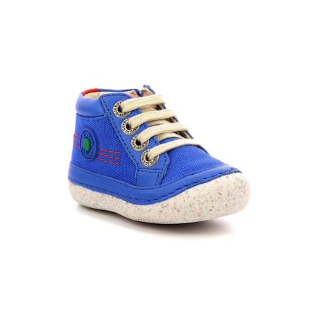 KICKERS Bottillons Sonistreet kaki BLEU+ROUGE+VERT+VERT 2 - vertbaudet enfant 