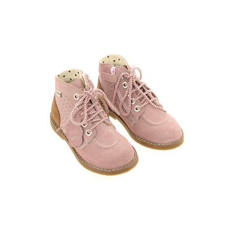 KICKERS Bottillons Kouklegend Bont rose ROSE 4 - vertbaudet enfant 