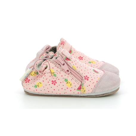 ROBEEZ Chaussons Fruity Day rose ROSE 1 - vertbaudet enfant 