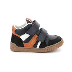 Chaussures-Chaussures garçon 23-38-KICKERS Baskets hautes Wincky Vel bleu