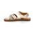 KICKERS Sandales Betty or BLANC 4 - vertbaudet enfant 