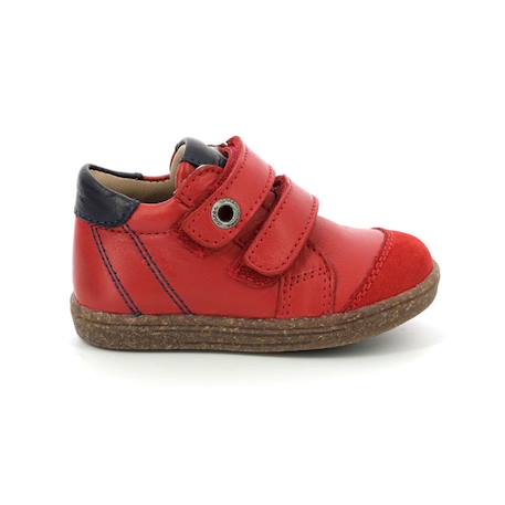 ASTER Baskets hautes Washan rouge ROUGE 1 - vertbaudet enfant 