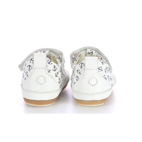 ROBEEZ Salomés Miniz blanc BLANC 3 - vertbaudet enfant 