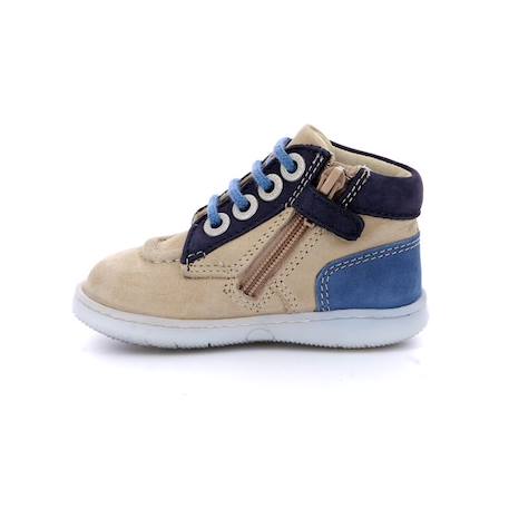 KICKERS Bottillons Kickiconic beige BEIGE+BEIGE+BLEU+ROSE 4 - vertbaudet enfant 