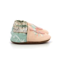 Chaussures-Chaussures fille 23-38-Chaussons-ROBEEZ Chaussons Eyes On You rose