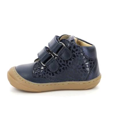 ASTER Bottillons Chyo marine BLEU+ROUGE 4 - vertbaudet enfant 