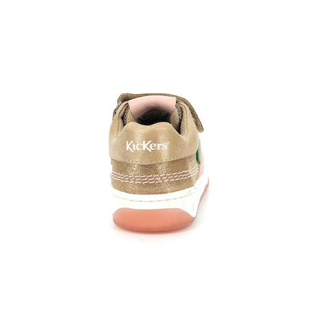 KICKERS Baskets basses Kalido beige BEIGE 3 - vertbaudet enfant 