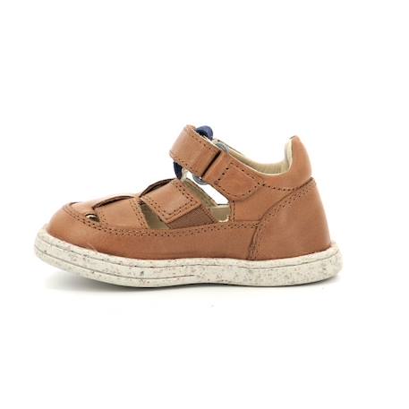 KICKERS Sandales Tractus camel BLANC 4 - vertbaudet enfant 