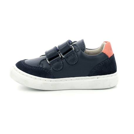 ASTER Baskets basses Sneakratch marine BLANC 4 - vertbaudet enfant 