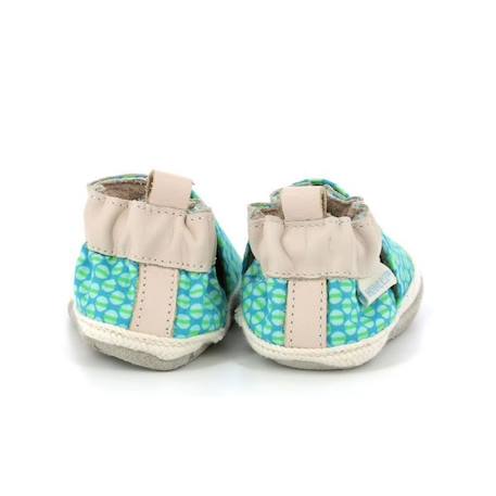 ROBEEZ Chaussons Sunny Camp bleu BLEU 3 - vertbaudet enfant 