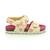 KICKERS Sandales Summerkro jaune JAUNE+ROSE 1 - vertbaudet enfant 