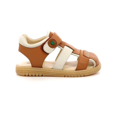 KICKERS Sandales Kickgalacxu camel MARRON 1 - vertbaudet enfant 