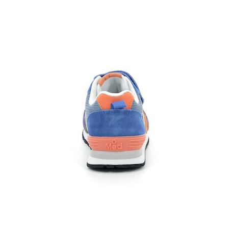 MOD 8 Baskets basses Snookies kaki BLEU+BLEU+NOIR+ROSE+VERT 3 - vertbaudet enfant 