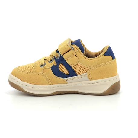 KICKERS Baskets basses Kikouak camel BLANC 4 - vertbaudet enfant 