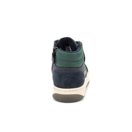 KICKERS Baskets hautes Kickosta marine VERT 3 - vertbaudet enfant 