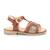 ASTER Sandales Tawina camel MARRON 1 - vertbaudet enfant 