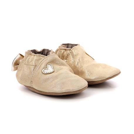 ROBEEZ Chaussons Mini Love or BEIGE 2 - vertbaudet enfant 