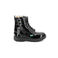 KICKERS Bottillons Groorock noir  - vertbaudet enfant