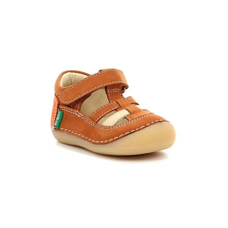 KICKERS Salomés Sushy kaki BEIGE+MARRON 6 - vertbaudet enfant 