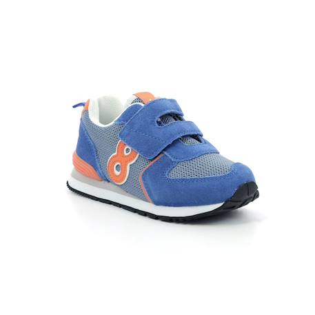 MOD 8 Baskets basses Snookies kaki BLEU+BLEU 2 - vertbaudet enfant 